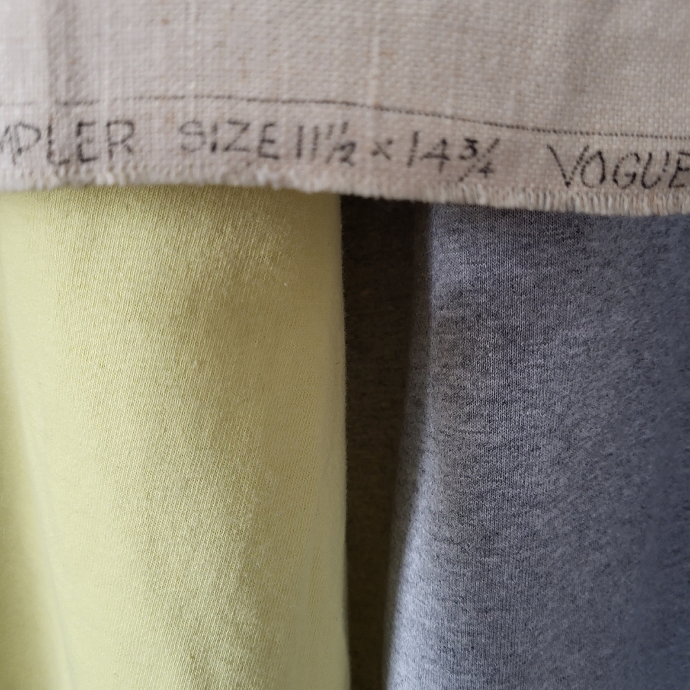 Pure linen Colonial Sampler - Picture 11 of 17